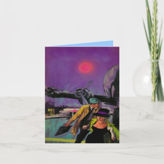 Cartão Runway  Greeting and Note Cards (Frente)