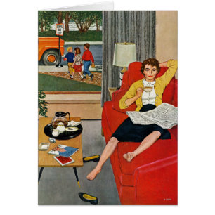 Cartão Ruptura de café da manhã