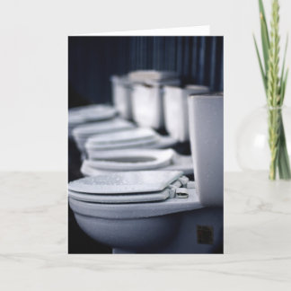 Cartão Ruptura do banheiro!!