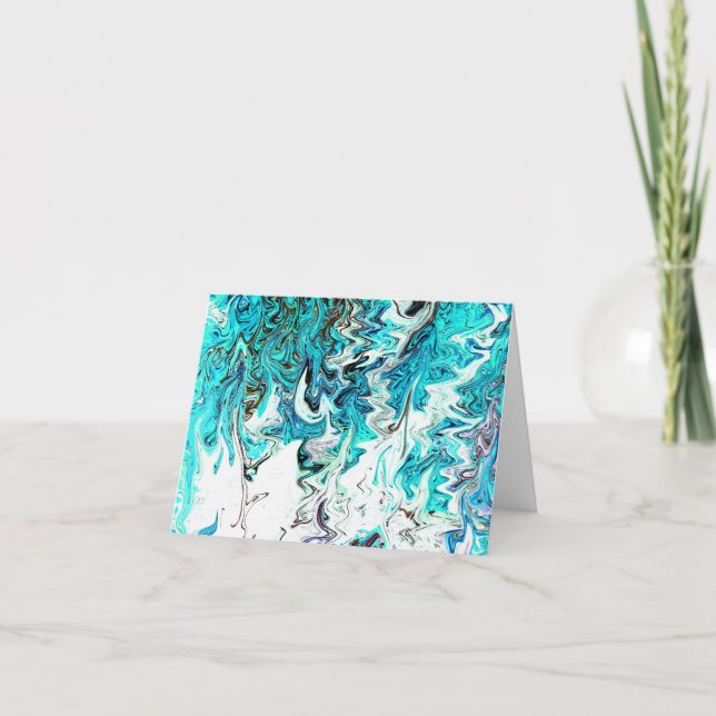 Cartão Rushing Sea....... (Frente)