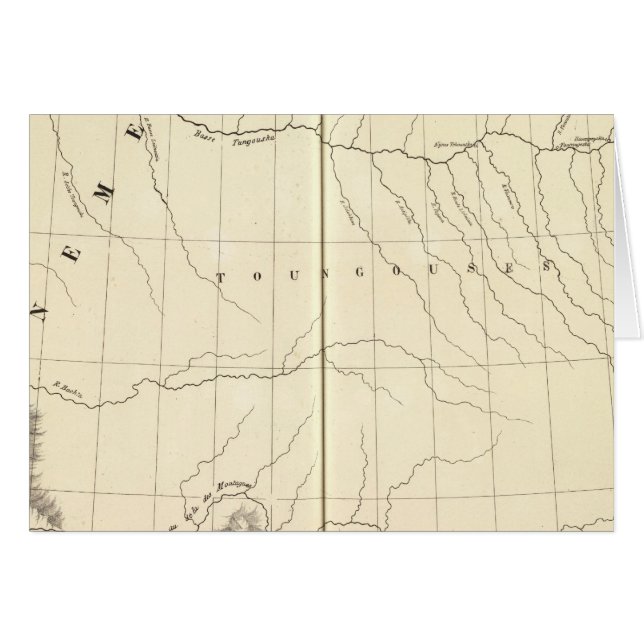 Cartão Rússia Asiática, Ásia 14 (Frente Horizontal)