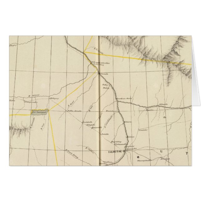 Cartão Rússia Asiática, Ásia 16 (Frente Horizontal)