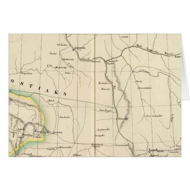 Cartão Rússia Asiática, Ásia 23 (Frente Horizontal)