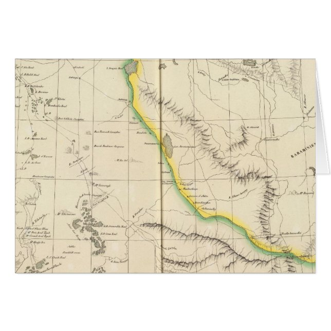 Cartão Rússia asiática, Ásia 29 (Frente Horizontal)