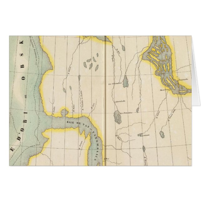 Cartão Rússia asiática, Ásia 6 (Frente Horizontal)