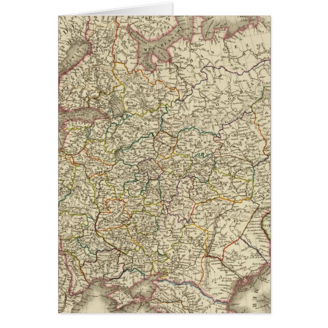 Cartão Rússia Europeia, Polônia (Frente)