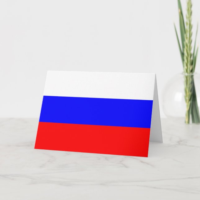 Cartão russia greeting card (Frente)