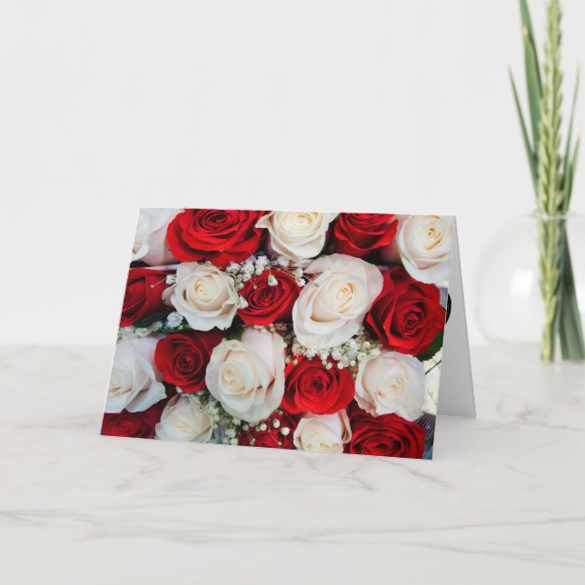 Cartão Russo - Eu amo você (Frente)