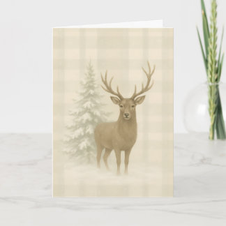 Cartão Rustic Christmas Card
