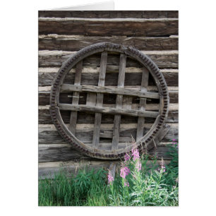 Cartão Rustic Wheel