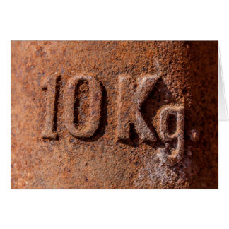 Cartão Rusty 10 kg