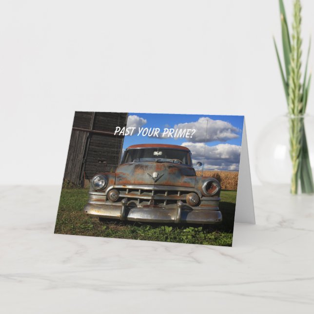 Cartão Rusty 1950 Cadillac (Frente)