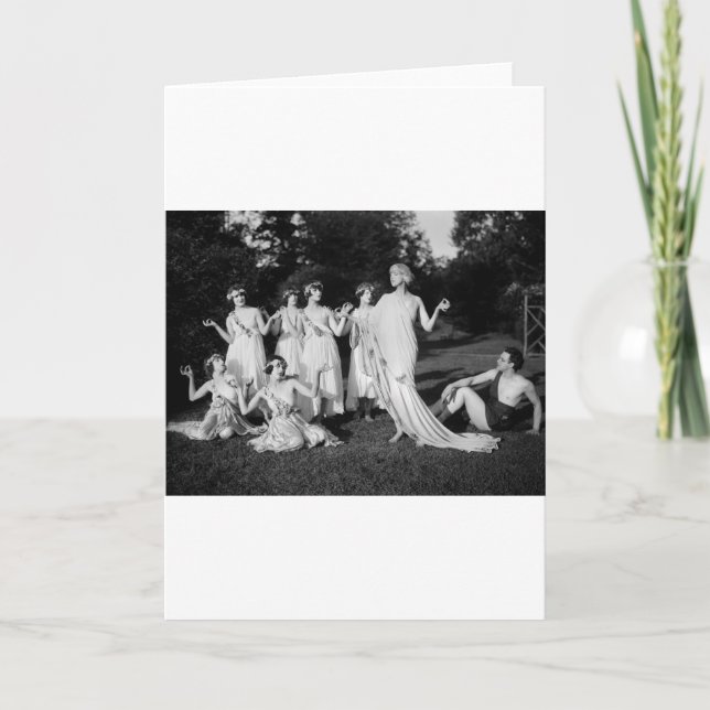 Cartão Ruth St Denis e Shawn (Frente)