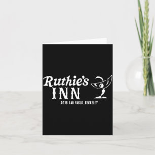 Cartão Ruthies Inn Berkeley Califórnia
