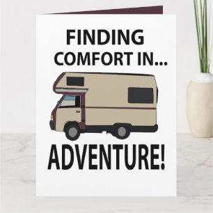 Cartão RV Camping Adventure Rving