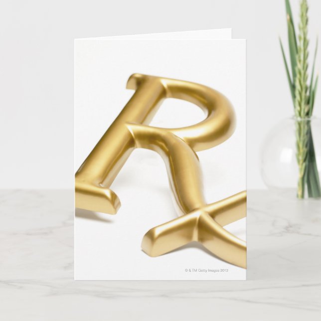 Cartão Rx sinal (Frente)