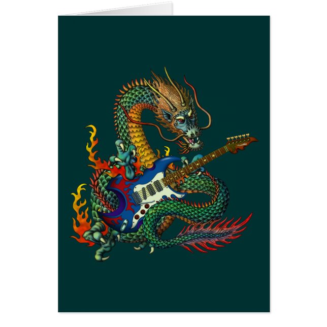 Cartão Ryuu Guitar 05 (Frente)