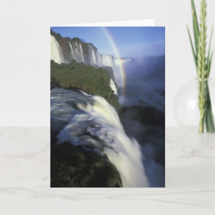 Cartão S.A., Brazil, Iguassu Falls Falls with rainbow
