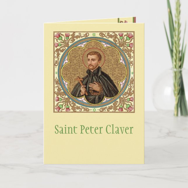 Cartão S. Pedro Claver (BK 058) (Frente)