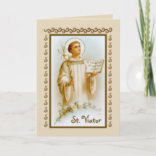 Cartão S. Viator de Lyon o Catequista (BF 02)