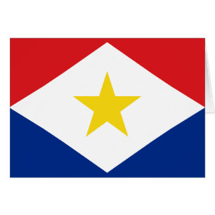 Cartão Saba Flag