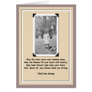 Cartão Sabedoria do nativo americano