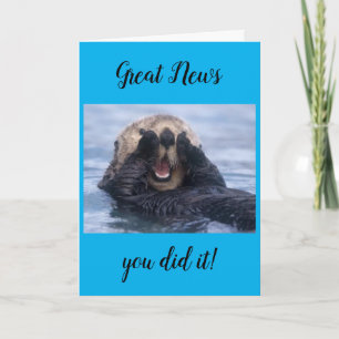 CARTÃO "SABIA QUE VOCÊ O TINHA" ***PARABÉNS***