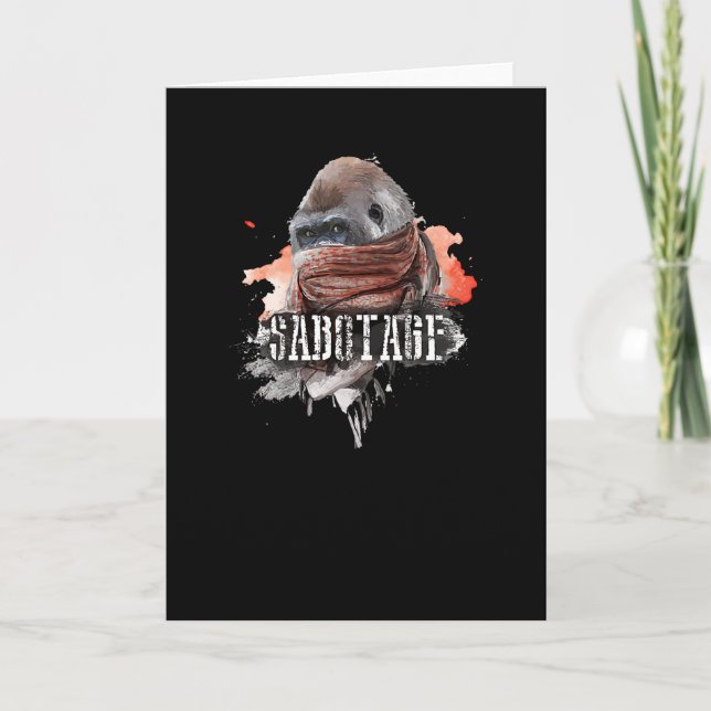 Cartão Sabotagem (Frente)
