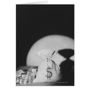 Cartão Saco de dinheiro