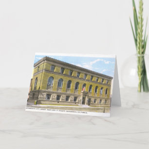 Cartão Sacramento Library Greeting Card (blank)