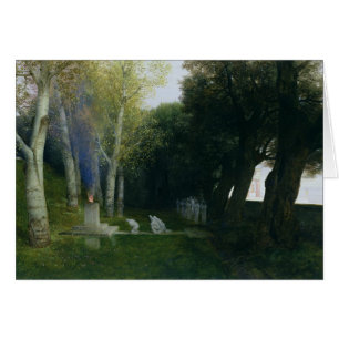 Cartão Sacred Grove, 1886