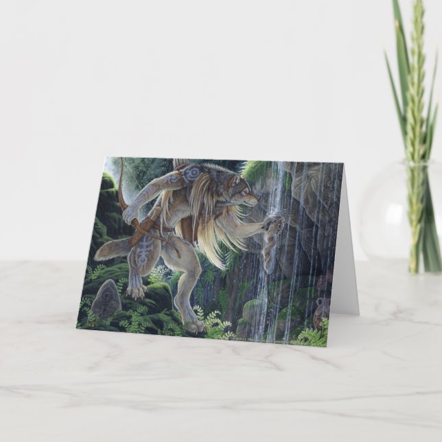 Cartão Sacred Waters Greeting Card (Frente)