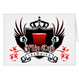 Cartão sacudir campeão da crista real