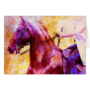 Cartão Saddleseat Grunge