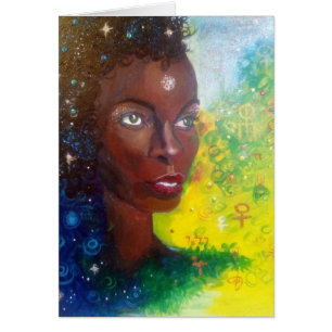 Cartão Sage of Stars Saraswati Card