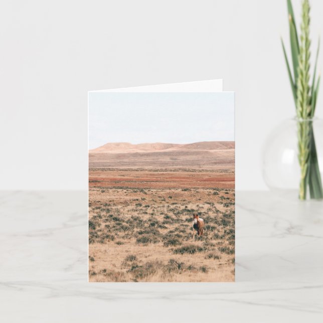 Cartão Sagebrush Mama - 4" x 5.6" Notecard (Frente)