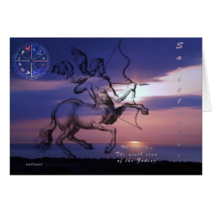 Cartão sagittarius