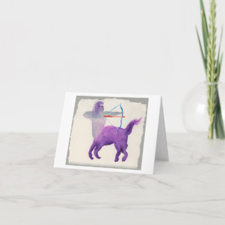 Cartão Sagittarius Birthday