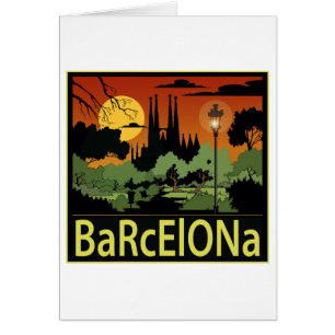 Cartão Sagrada Família Barcelona