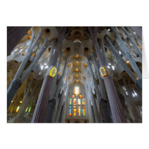 Cartão Sagrada Familia. Interior