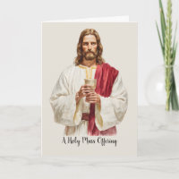 Sagrada Oferta de Missa Católica Jesus Eucaristia