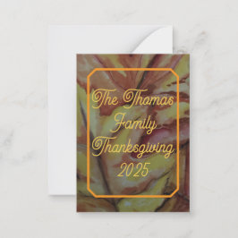 Cartão Sagrado Personalizado - "Abençoe-nos"