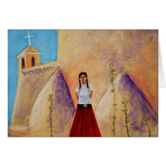 Cartão Saia vermelha (EU)