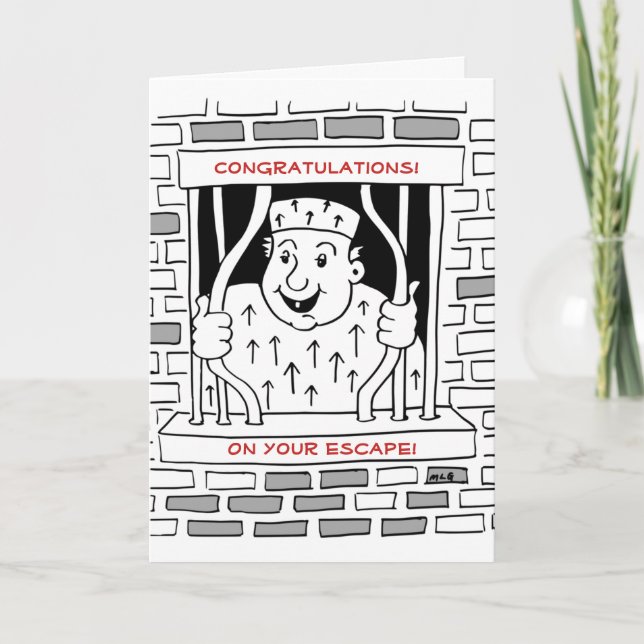 Cartão Saída de parabéns (Frente)