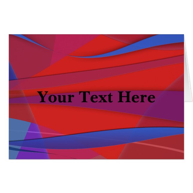 Cartão Sail Away (Frente horizontal)