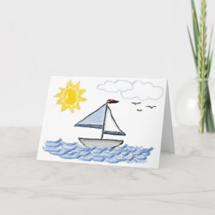 Cartão Sail Away Birthday