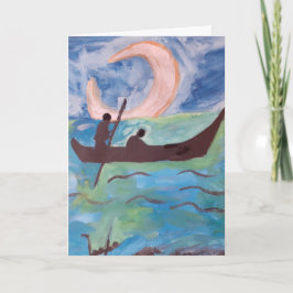 Cartão Sail By Moonlight