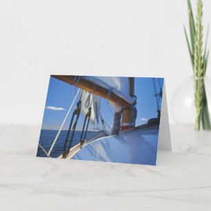 Cartão Sailing Blank Note Card