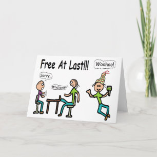 Cartão Saindo do Trabalho