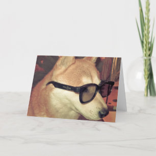 Cartão Saké 3D greeting card